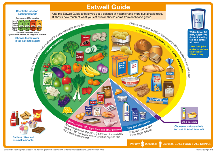 The New Eatwell Guide What Does It Mean For You 